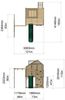 PolarPlay Spielturm Madita aus Holz in Rosa Bild 5