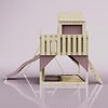 PolarPlay Spielturm Madita aus Holz in Rosa Bild 3