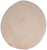 CARO-Möbel Sitzhocker ZAHORA, Sitzhocker Deko Hocker Blumenhocker Paulownia Holz Beistell gölt natur Bild 4