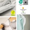 Ehrenkind® Baby Sommerschlafsack Rund | Bio-Baumwolle | Sommer Schlafsack Gr. 86/92 Natur-Graue Tropfen | Schlafsack Baby Schlafsack Kinder Bild 5