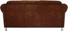 Cavadore Sofa Sofa mit Federkern im klassischen x 86 x Mikrofaser, Braun, 3 Bild 5