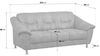 Cavadore Sofa Sofa mit Federkern im klassischen x 86 x Mikrofaser, Braun, 3 Bild 3