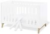 Pinolino 'Riva' 3-tlg. Babyzimmer-Set weiß extrabreit, groß Bild 2