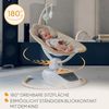 Lionelo OLIVIA Elektrische Babywippe bis zu 9 kg Neigungsverstellung, natürliches Schaukeln, 4 Geschwindigkeiten, ergonomischer Sitz, 13 Melodien, 2 Spielzeuge, Fernbedienung Bild 5