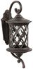Licht-Erlebnisse Außen-Wandleuchte LANTERN, ohne Leuchtmittel, Antike Wandlampe außen Schwarz-Braun Aluminium Garten Laterne Bild 4