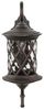Licht-Erlebnisse Außen-Wandleuchte LANTERN, ohne Leuchtmittel, Antike Wandlampe außen Schwarz-Braun Aluminium Garten Laterne Bild 5