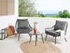 Outdoor Kissenbezug Set LAURETO Dunkelgrau Bild 2