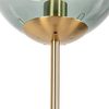 Qazqa Stehlampe Pallon, ohne Leuchtmittel, Warmweiß, QAZQA Stehlampe, e27, Grün, Glas, Art Deco Bild 5
