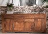 Sideboard Akazie 200x45x90 hellbraun lackiert SHAMAN #41 Bild 3