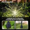 Salcar LED Solarleuchte 2er Solarlampe Feuerwerk Gartenleuchte Weihnachtsdeko Warmweiß Bild 4