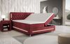 Boxspringbett Vito mit RGB, USB und Stauraum 180x200 Rot H2 Bild 4