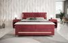 Boxspringbett Vito mit RGB, USB und Stauraum 180x200 Rot H2 Bild 3