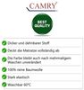 Camry Spannbettlaken CLASSIC, Jersey Baumwolle, Gummizug: rundum, viele Farben, alle Matratzenhöhen, Bettlaken, Spannbetttuch Bild 5