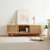 Fernsehschrank Ypäjä 150x42x50 cm Bambus Natur [en. casa] Bild 3