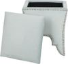 SAFAVIEH Upholstered Ottoman, in Silver Sage, 40 X 40 X 55 Bild 5