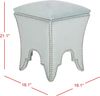 SAFAVIEH Upholstered Ottoman, in Silver Sage, 40 X 40 X 55 Bild 3