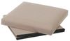 Faltbarer Sitzsack aus MDF und Stoff in Taupe Bild 4