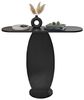 Dmora Toliman Konsolentisch, Mehrzwecktisch, Beistelltisch, Flurschreibtisch, 100 x 30 x 81 cm, Anthrazit Bild 3