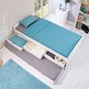 IDIMEX Funktionsbett JESSY, Bett mit Stauraum Jugendbett mit 3 Schubladen Ausziehbett Kiefer 90x19 Bild 3