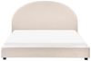 Wasserbett Stoff VAUCLUSE 160 x 200 cm Hellbeige Bild 4