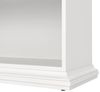 Dmora - Bücherregal Mireille, Büroregal, Mobiler Buchhalter, Bücherbrett, 96x37 h201 cm, Weiß Bild 4