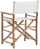 Beliani 'MOLISE' Gartenstuhl 2er Set, Bambusholz Heller Holzfarbton Bild 5