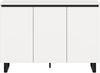 Sideboard >Tomasa< in Weiß - 120x84x36cm (BxHxT) Bild 4