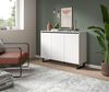 Sideboard >Tomasa< in Weiß - 120x84x36cm (BxHxT) Bild 2