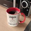 speecheese Tasse Ja deine Fürze stinken aber ich liebe dich trotzdem Kaffeebecher Rot Bild 5