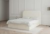 MOEBLO Boxspringbett aus Bouclé Bett 07 (Bonell, Topper, Doppelbett gepolstertes Kopfteil mit Bettkasten Boxspringbett, aus Boucle, Polsterbett Kontinentalbett, Polsterbett Kontinentalbett), Boxspring, (BxHxT):158/178/198x120x214cm Bild 4