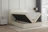 MOEBLO Boxspringbett aus Bouclé Bett 07 (Bonell, Topper, Doppelbett gepolstertes Kopfteil mit Bettkasten Boxspringbett, aus Boucle, Polsterbett Kontinentalbett, Polsterbett Kontinentalbett), Boxspring, (BxHxT):158/178/198x120x214cm Bild 5
