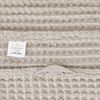 Badehandtuch Set 4-teilig Beige Baumwolle Zero-Twist-Garn Bild 4