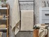 Badehandtuch Set 4-teilig Beige Baumwolle Zero-Twist-Garn Bild 2