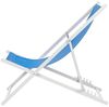 Gartenliege Metall Blau LOCRI II Bild 5