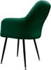 ML-DESIGN Stuhl Esszimmerstuhl ergonomisch & gepolstert Esstischstuhl mit Rückenlehnen (2 St), Wohnzimmerstuhl Dunkelgrün Samtbezug Küchenstuhl Polsterstuhl Bild 5