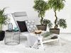 Gartenliege Metall Grau CATANIA Bild 2