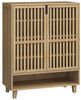 Schuhschrank Sirgerg 91x72x35 cm Bambus Natur [en. casa] Bild 5