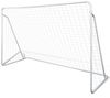 vidaXL Fußball-Tornetze 2 Stück 240 x 90 x 150 cm Stahl 276045 Bild 4