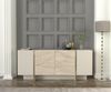 moebel17 Sideboard Veyron in Beige mit Granit Optik, mit Granit Optik Bild 2