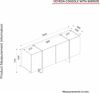 moebel17 Sideboard Veyron in Beige mit Granit Optik, mit Granit Optik Bild 3