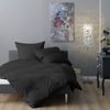 Lorena Mako-Satin Bettwäsche Venedig anthrazit|Kissenbezug einzeln 40x80 cm Bild 2