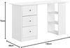 Schreibtisch Lemberg 120x50x72 cm Weiß [en. casa] Bild 3