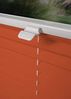 ondeco Plissee Klemmfix auf Maß für alle Fenster innen, ohne Bohren, Montage Klemmträger Sonnenschutz Sichtschutz Rollo Blickdicht - Orange - B): 51-60 cm, H): 101-150 cm Bild 4