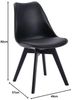 Vente-unique 'JODY' Stuhl 2er-Set, Polypropylen, Black, Schwarz, 2 Bild 2