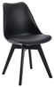 Vente-unique 'JODY' Stuhl 2er-Set, Polypropylen, Black, Schwarz, 2 Bild 3