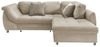 Polsterecke >Allin< Bettfunktion, beige / grau-braun, Cord - 250x66x190cm (BxHxT) Bild 4