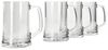 MamboCat Bierglas 4x Artisan Bierkrug 250ml mit Sternboden & Henkel Bierhumpen 0,25L, Glas Bild 2