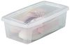 Iris Ohyama Vielseitige Aufbewahrungsboxen, 5L, 14er-Set, Transparent, Deckel leicht schließbar, Stapelbar, Plastik, Für Schrank, Regale, Klassenzimmer, Organisation, Kunstbedarf, Schuhe, MCB-5 Bild 4