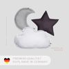 von Herzen Babykissen Musselinkissen Kinderkissen Kuschelkissen "Wolke" aus 100% Baumwolle, handgenäht Bild 2