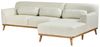 Ecksofa SIMOS Stoff Cremeweiß Linksseitig Bild 4